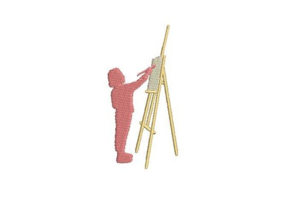 Child Painting Embroidery Design Review for Handmade Gifts