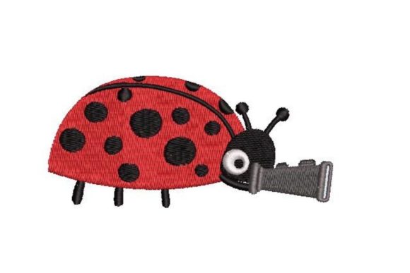 Ladybug Looking Through Binoculars Embroidery Review