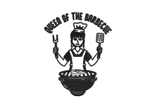Queen of the Barbeque: A Seasonal Embroidery Review