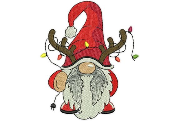 Reindeer Gnome Embroidery Design Review