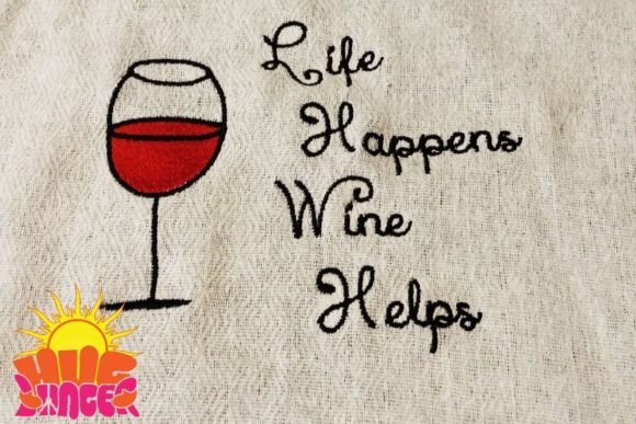 Wine Helps: An Embroidery Seller’s Product Review